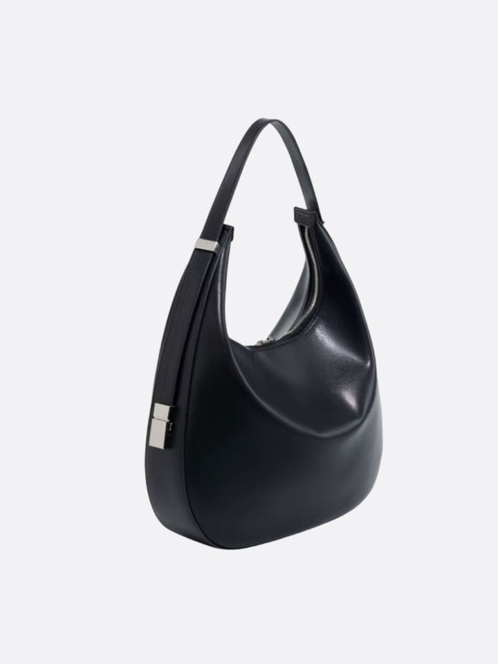 sac cuir demi-lune