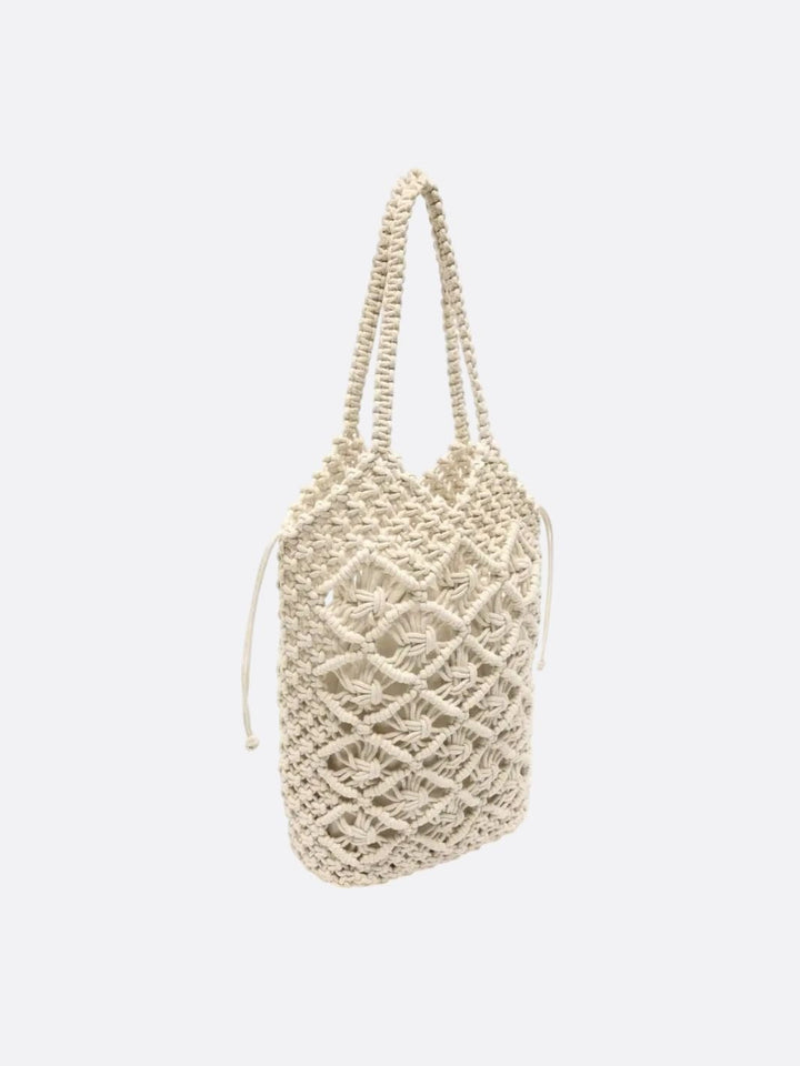sac en macramé avec anse