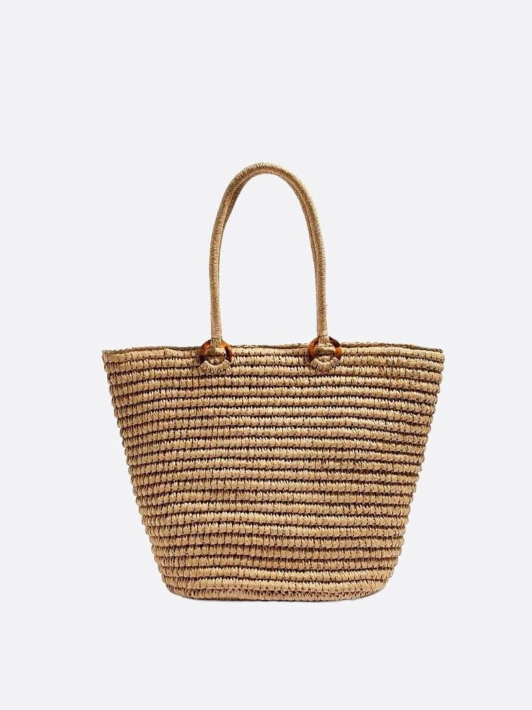 Panier cabas paille