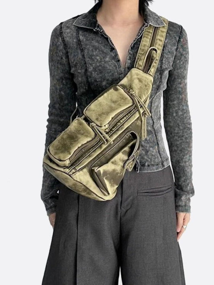 Sac à dos femme cuir vert