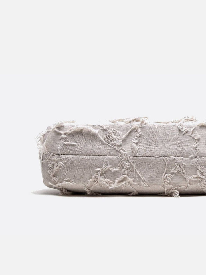 Canvas baguette bag