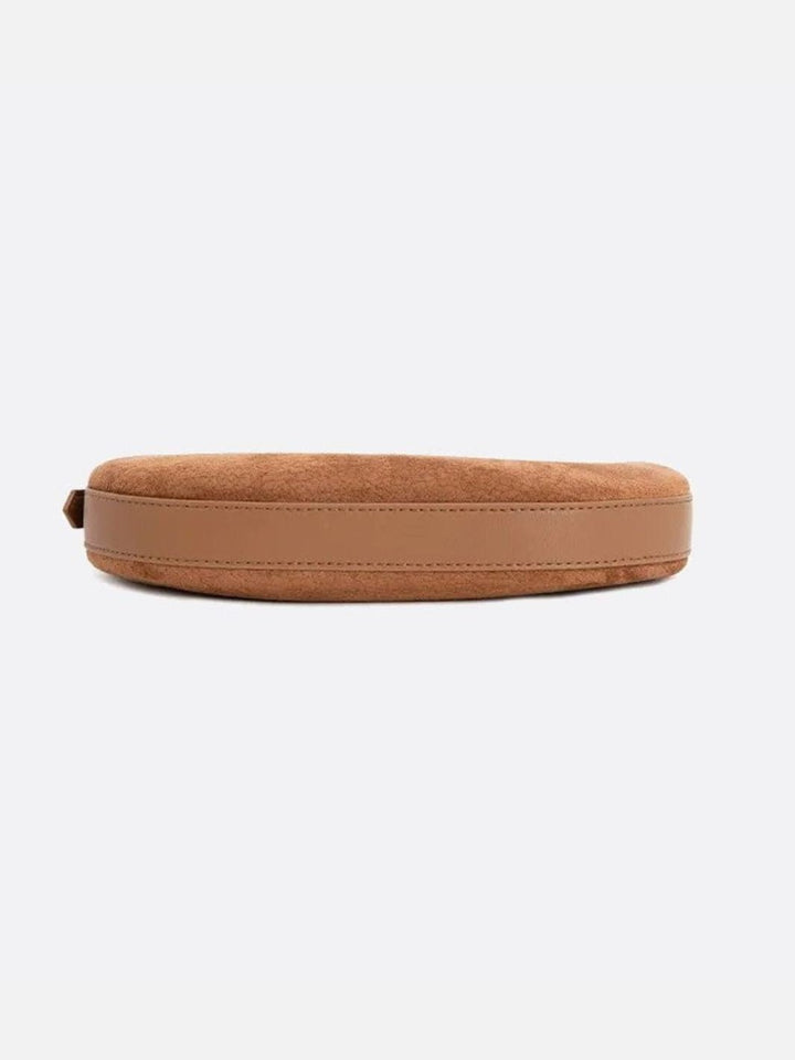 Leather shoulder bag