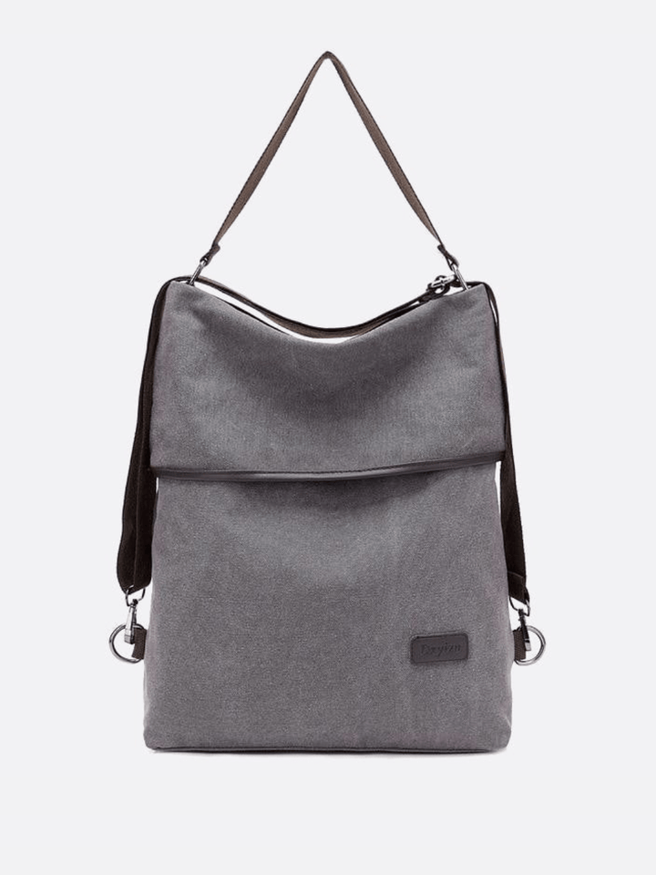 Sac convertible sac à dos gris