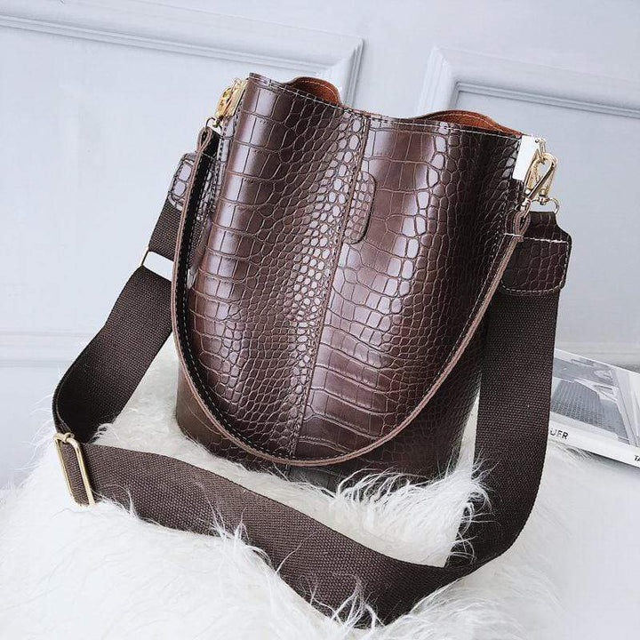 sac seau croco
